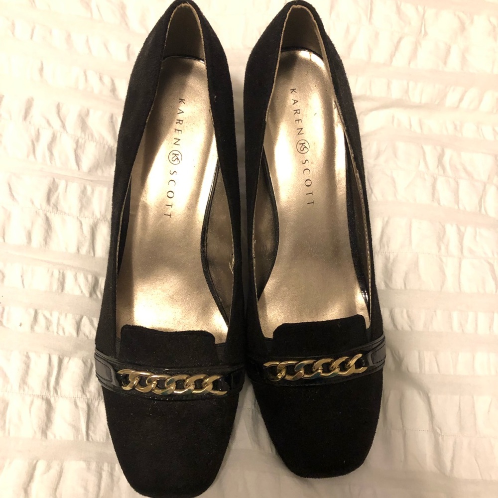 Black heels